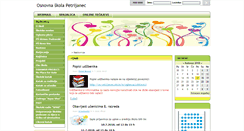 Desktop Screenshot of os-petrijanec.skole.hr