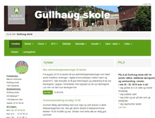 Tablet Screenshot of gullhaug.skole.no