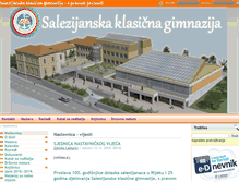 Tablet Screenshot of gimnazija-klasicna-salezijanska-ri.skole.hr