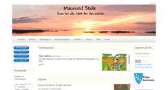 Desktop Screenshot of mausund.skole.no