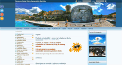 Desktop Screenshot of os-pkanavelica-korcula.skole.hr