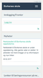 Mobile Screenshot of borkenes.skole.no