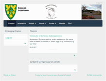 Tablet Screenshot of borkenes.skole.no