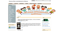 Desktop Screenshot of os-jbarakovica-razanac.skole.hr