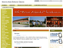 Tablet Screenshot of os-senkovec.skole.hr