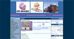 Desktop Screenshot of os-gradec.skole.hr