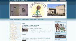 Desktop Screenshot of os-mkrleze-cepin.skole.hr