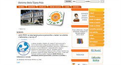 Desktop Screenshot of os-sijana-pu.skole.hr