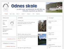 Tablet Screenshot of odnes.skole.no