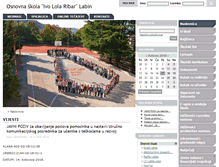 Tablet Screenshot of os-ilribar-labin.skole.hr