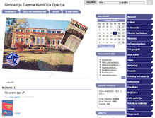 Tablet Screenshot of gimnazija-ekumicica-opatija.skole.hr