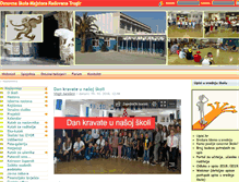 Tablet Screenshot of os-mradovana-trogir.skole.hr