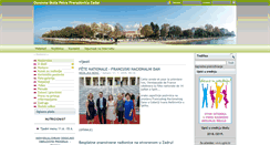 Desktop Screenshot of os-ppreradovica-zd.skole.hr